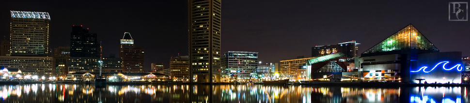 baltimore-maryland-real-estate-nighttime-with-light-watermark